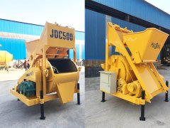JDC500型單臥軸強制式混凝土攪拌機